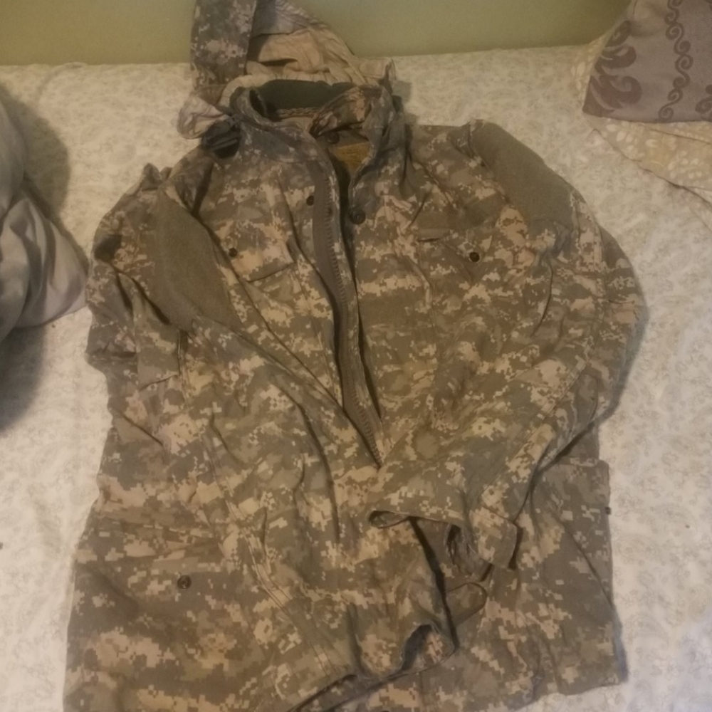 Army camo jacket